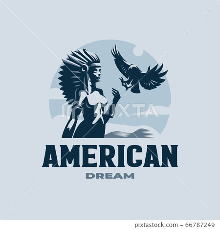 A Native American woman 66787249