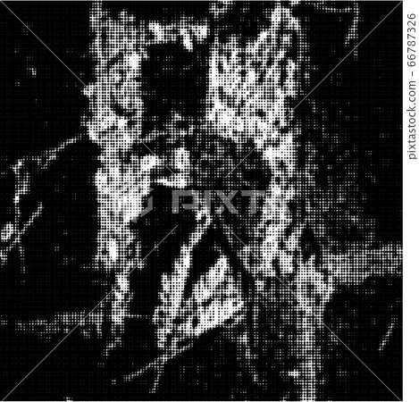 Distressed overlay grunge halftone background. Halftone dots vector texture. Distressed overlay grunge halftone background. Halftone dots vector texture. 66787326