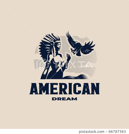 A Native American woman A Native American woman 66787363