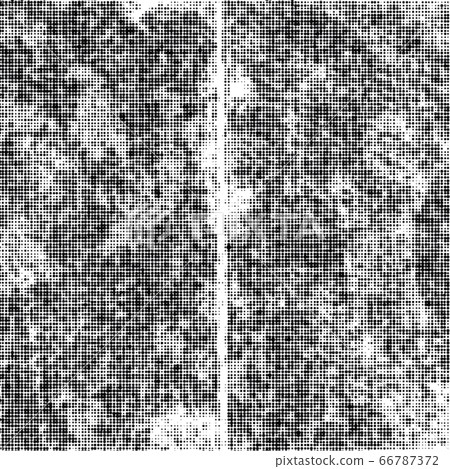 Distressed overlay grunge halftone background. Halftone dots vector texture. Distressed overlay grunge halftone background. Halftone dots vector texture. 66787372