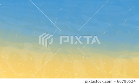 Japanese summer beach golden background 66790524