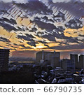 Cloudy sky 66790735