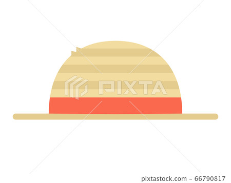 Straw hat illustration Straw hat illustration 66790817