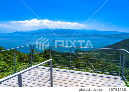 《Ehime Prefecture》Seto Inland Sea/Kuroyama Observatory Park 《Ehime Prefecture》Seto Inland Sea/Kuroyama Observatory Park 66791586