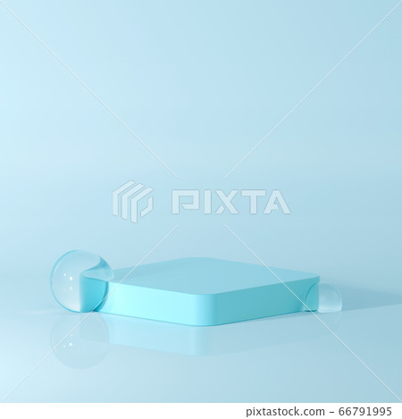 Water drop stage mockup 66791995