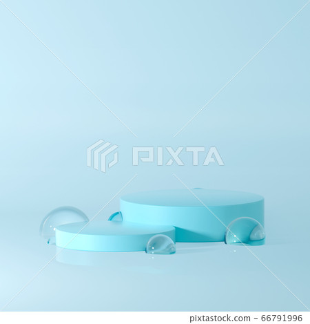 Water drop stage mockup 66791996