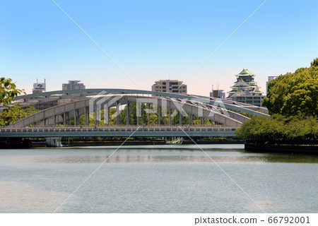 櫻宮宮橋和大川周圍 66792001