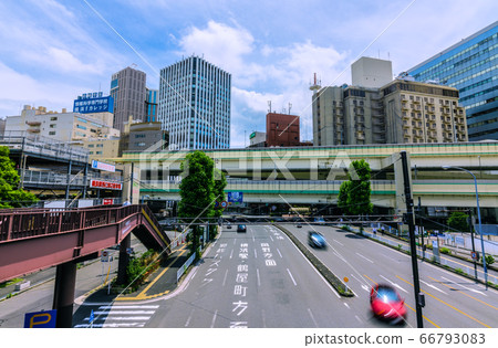Yokohama Cityscape of Japan, around Yokohama Station West Exit 66793083