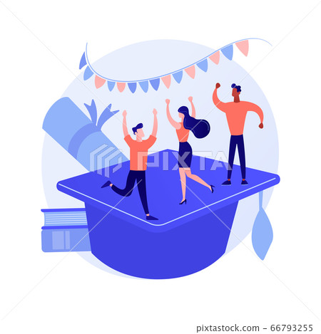 College graduation vector concept metaphor College graduation vector concept metaphor 66793255