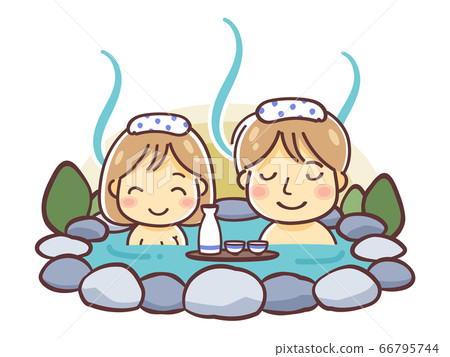 “男人和女人,夫妻,情侶泡溫泉”的變形插圖(露天浴池) “男人和女人,夫妻,情侶泡溫泉”的變形插圖(露天浴池) 66795744