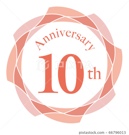 10th anniversary mark 66796013