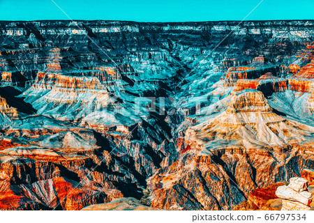 Amazing natural geological formation - Grand 66797534