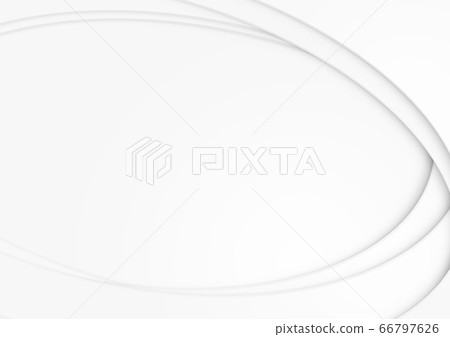 Abstract background-geometric pattern-oval-layered style-white 66797626