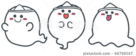 Cute haunted pose set with triangle width Cute haunted pose set with triangle width 66798587