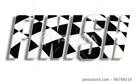 Finish on a white background Finish on a white background 66799219