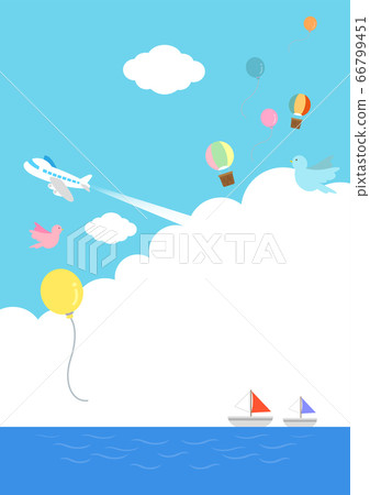 Sea sky A4 poster Sea sky A4 poster 66799451
