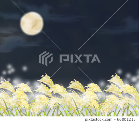 鈴木和月亮的山水畫 鈴木和月亮的山水畫 66801213