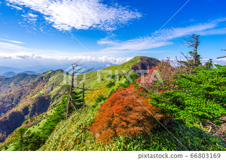 石zu山脈，二盛的秋天風景！ （愛媛縣西城市）*作品註釋欄中的拍攝位置 66803169
