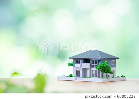 Home Mortgage Real Estate Image Miniature Model Manufacturer 66803222