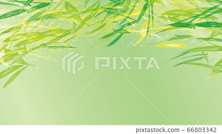 Bamboo background material like watercolor 66803342