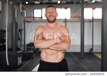 Athlete sportive man gym Middle adult handsome Athlete sportive man gym Middle adult handsome 66808944