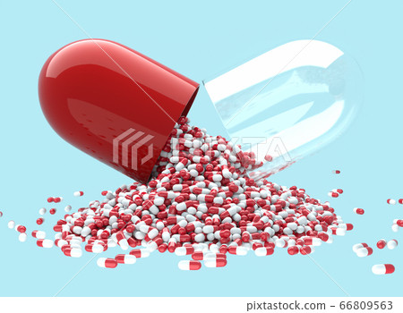 3D Capsule Rendering 66809563