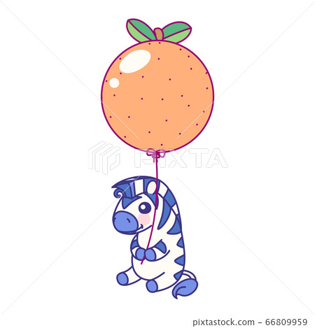 vector cute baby striped zebra vector cute baby striped zebra 66809959