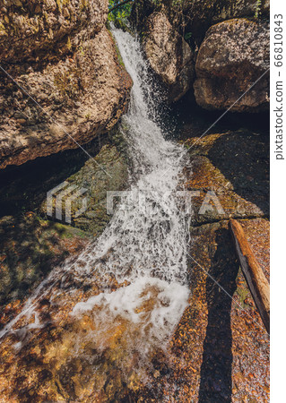 Waterfall Cook-Karauk. Bashkortostan. Russia. summer season river Waterfall Cook-Karauk. Bashkortostan. Russia. summer season river 66810843