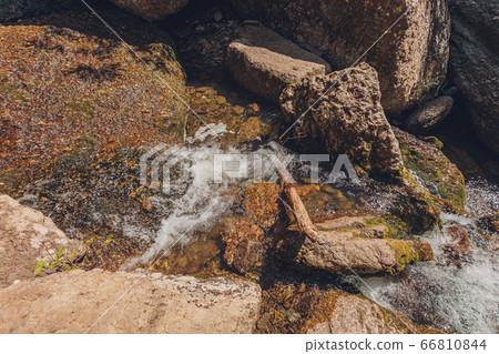 Waterfall Cook-Karauk. Bashkortostan. Russia. summer season river Waterfall Cook-Karauk. Bashkortostan. Russia. summer season river 66810844