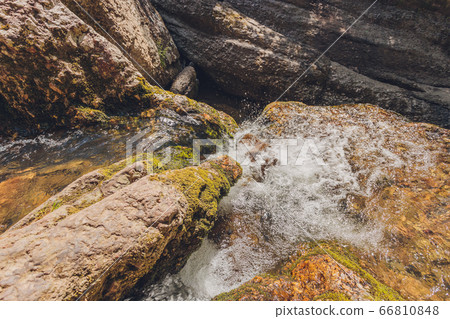 Waterfall Cook-Karauk. Bashkortostan. Russia. summer season river Waterfall Cook-Karauk. Bashkortostan. Russia. summer season river 66810848