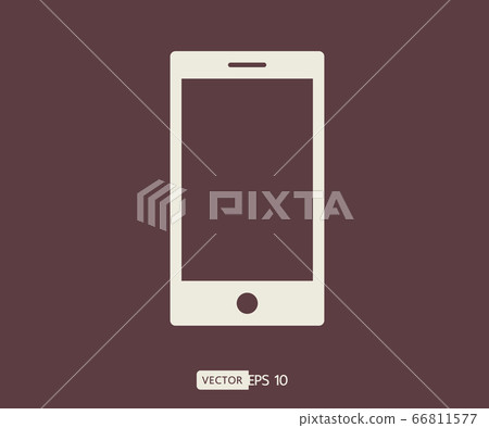 smartphone icon, Mobile phone logo vector 66811577