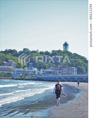 Shonan sea walk sea coast 66812294