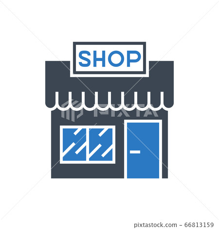 Store Vector Glyph Icon Store Vector Glyph Icon 66813159