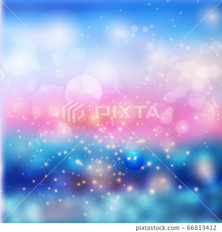 Bokeh lights effect on colorful gradient 66813412