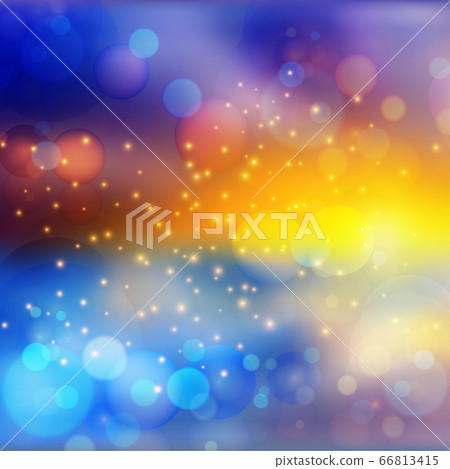 Bokeh lights effect on colorful gradient 66813415