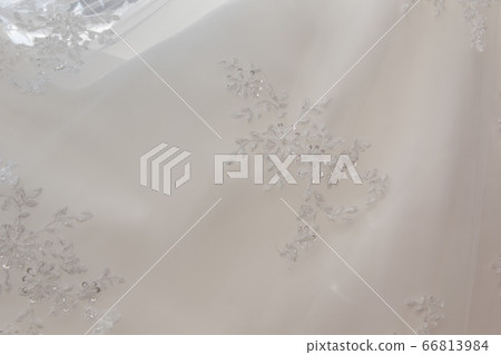 Details of the bride dress fabric and beautiful Details of the bride dress fabric and beautiful 66813984