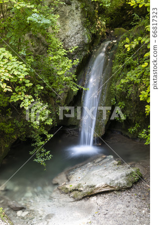 Hajsky waterfall, Slovak Paradise, Slovakia 66817323