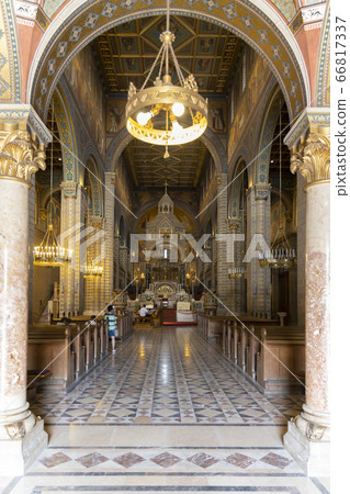 interior of Pecs Cathedral, Baranya County, interior of Pecs Cathedral, Baranya County, 66817337