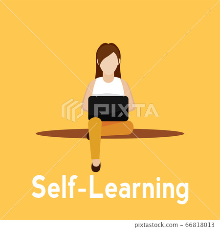 Young woman studying Young woman studying 66818013
