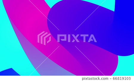 beautiful gradients with shades of blue purple along elegantly twisted line or pipe. Beautiful modern design background of liquid 66819103