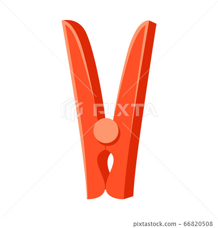 Illustration of plastic clothes pegs. Illustration of plastic clothes pegs. 66820508