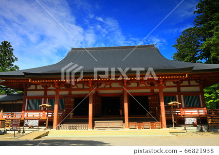 World heritage Motsuji Temple in early summer 66821938