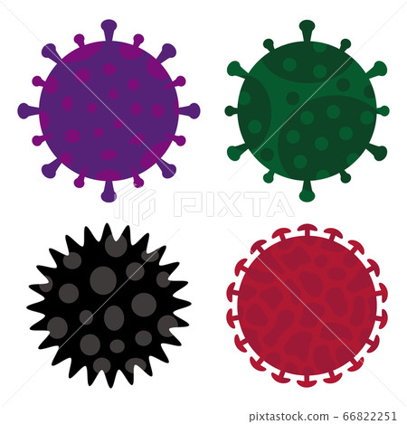 Coronavirus icon set Coronavirus icon set 66822251