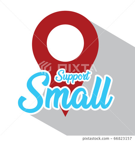 Support small poster - Stock Illustration [66823157] - PIXTA