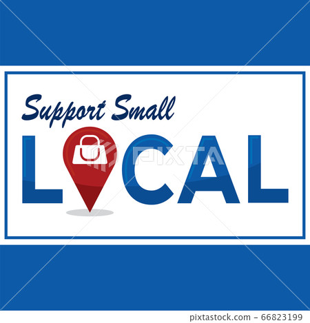 Support small poster - Stock Illustration [66823199] - PIXTA