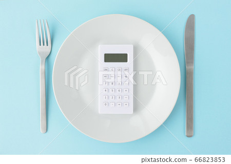 Image of calorie calculation and food cost calculation 66823853