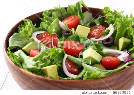 Salad close-up Salad close-up 66823935