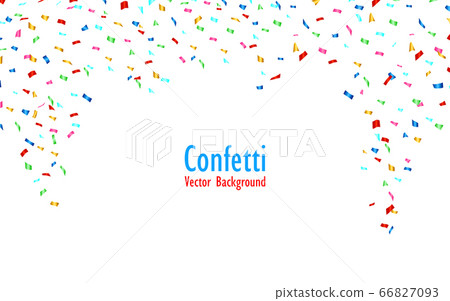 Confetti vector material 66827093