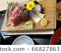 Seafood sashimi set meal 66827863