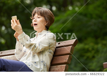 高級步行 66829322